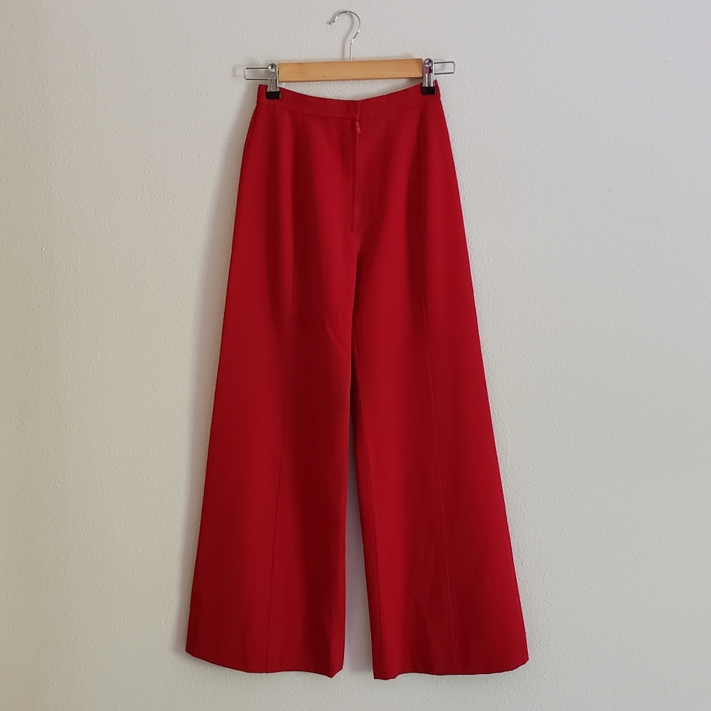 Vintage 70s Ungaro Parallele Flare Trousers - Picture 2 of 6